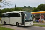 Mercedes Travego aus der BRD 2018 in Krems gesehen.