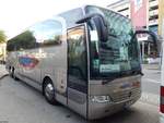 Mercedes Travego von Möbius Reisen aus Deutschland in Neubrandenburg.