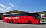 Neoplan Cityliner von Biendl Reisen aus der BRD am 8.Sept.2014 in Krems gesehen.