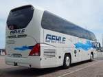 Neoplan Cityliner von Gehle aus Deutschland im Stadthafen Sassnitz.