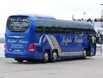 Neoplan Cityliner von Kofahl Reisen aus Deutschland im Stadthafen Sassnitz.