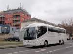 SCANIA IRIZAR von VEGA TOURS aus der CZ im J�nner 2013 in Krems an der Donau.