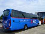 Frankreich, Languedoc-Roussillon, H�rault, Montpellier Sabines (an der Trambahn Linie 2): ein iD BUS der SNCF (IRIZAR i6) auf der Fahrt nach Spanien. 04.09.2015