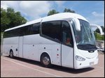 Scania Irizar aus Nieder�sterreich im Stadthafen Sassnitz.