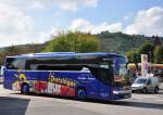 Setra 415 GT-HD von Datzinger Reisen aus Nieder�sterreich am 22.August 2014 in Krems.