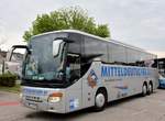 Setra 416 GT-HD von Mitteldeutscher BC Reisen 2018 in Krems gesehen.