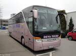 DEVA Tours aus Gjakova | 624-KS-865 | Setra 416 HDH | 29.03.2015 in Stuttgart