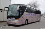 DEVA Tours aus Gjakova | 624-KS-865 | Setra 416 HDH | 29.03.2015 in Stuttgart