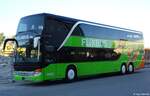 Groeger Reisen aus Hattingen | Flixbus | EN-GR 2100 | Setra 431 DT | 27.08.2016 in Stuttgart
