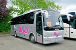 Temsa Bus von Meidl Reisen aus Nieder�sterreich in Krems gesehen.