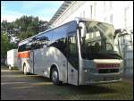 Volvo 9700 von Weinreich aus Deutschland mit Radanh�nger in Bergen.