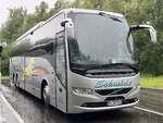 Volvo 9700 von Schmidt aus Deutschland in Plau am See.