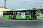 MAN als Stadtbus der �WAG steht am Busbahnhof in Fulda, September 2012