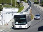 Caetano/MAN Lion's City Midi Vorführbus aus Berlin in Sassnitz.