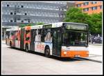 Juli 2012 / MAN - Gelenkbus - hier der Wagen 939 der Stra�enbahn-Hagen Gesellschaft auf dem ZOB Hagen...