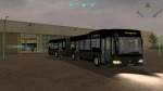 Mercedes Citaro II Gelenkbus am Depot in Freyfurt.
