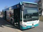 Mercedes Citaro III der Neubrandenburger Verkehrsbetriebe in Neubrandenburg.