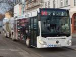 Mercedes Citaro III der Stadtwerke Greifswald in Greifswald.