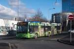 ESWE, Wiesbaden - Wagen 382 - WI-VG 1382 - Mercedes-Benz O 530 Citaro C2 G (2019) - MS-Holzfachmarkt - Wiesbaden, 07.12.2021