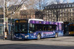ESWE, Wiesbaden - Wagen 61 - WI-VG 1061 - Mercedes-Benz O 530 Citaro C2 (2018) - Ferien-Nightliner - Wiesbaden, 06.01.2022