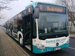 Mercedes Citaro III der Neubrandenburger Verkehrsbetriebe in Neubrandenburg.