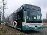 Mercedes Citaro III der Neubrandenburger Verkehrsbetriebe in Neubrandenburg.