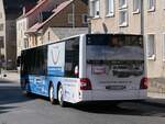 MAN Lion's City der Oppermann Transporte aus Deutschland in Sassnitz.