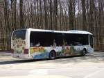 Ein MAN Lion's Regio des �PNV's auf R�gen am Parkplatz K�nigsstuhl.