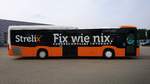......mit der Vollwerbung f�r schnelles Internet f�r Neustrelitz dieser Citaro von Becker Strelitz Reisen  (Juni 2017)