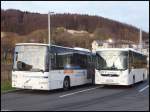 Volvo 8700 und Volvo 8900 der RPNV in Sassnitz.
