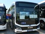 MAN Lion's City E Vorf�hrwagen zu Gast bei der VVR in Stralsund.