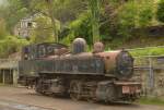 Die E168 abgestellt in Brohl am 01.05.2015