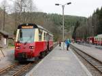 Im Bahnhof Eisfelder Talm�hle steht am 24.