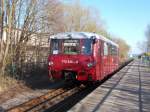 Der 22.April 2015 war schon der letzte Einsatztag auf R�gen f�r den LVT 772 345 den ich bei seiner Pause in Lauterbach Mole fotografierte.