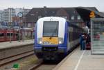 Eine NOB nach Hamburg Altona steht im Startbahnhof Westerland(Sylt).