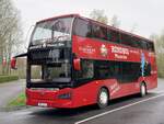 Güleryüz Cobra Panora der RegioInfra Gesellschaft - Rundbus Plauer See in Plau am See. 