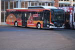 MAN Lion´s stand am Morgen des 18.06.2022 bei der Rostocker Stra�ebahn AG