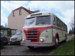 IFA H6B der Rostocker Stra�enbahn AG in Rostock.