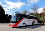 Setra 515 HD von Blaguss Reisen aus �sterreich in Krems gesehen.