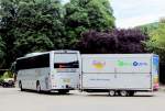 TEMSA SAFARI HD mit Radh�nger aus den NL im August 2013 in Krems.
