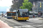 Postauto - MAN Lion`s City LU 15067 unterwegs in der Stadt Luzern am 25.