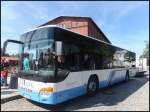 Setra 415 NF mit H�nger der Kraftverkehrsgesellschaft mbH Ribnitz-Damgarten in Ribnitz-Damgarten.