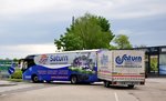 IVECO Magelys von Saturn Reisen aus der CZ in Krems gesehen.