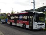 Volvo 8900 mit Fahrradanhänger der VVR in Sassnitz.